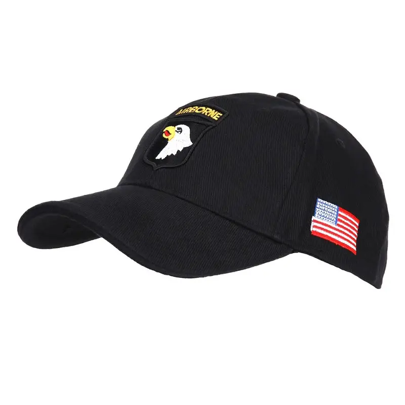 Czapka Baseball Cap 101st Airborne Fostex Garments Czarna (215151) Dostępne od ręki