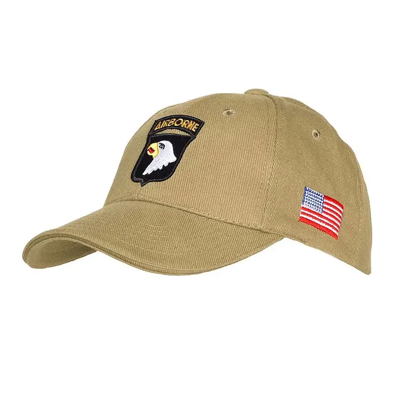 Czapka Baseball Cap 101st Airborne Fostex Garments Khaki (215151) Tylko do końca tygodnia