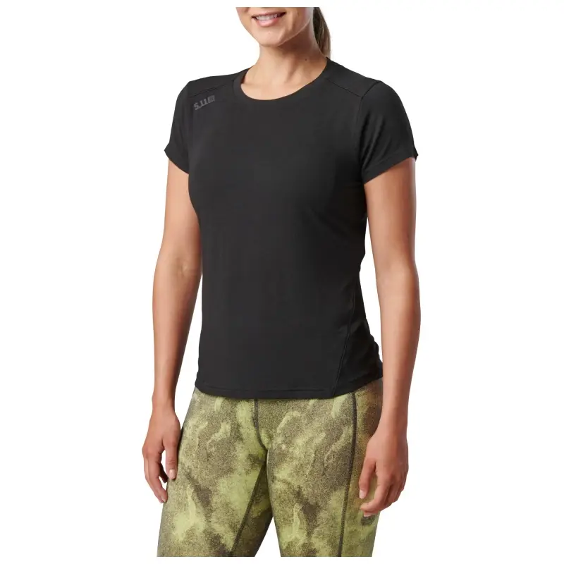 Wyprzedaż T-shirt Damski PT-R® Interval 5.11 Czarny (66027)