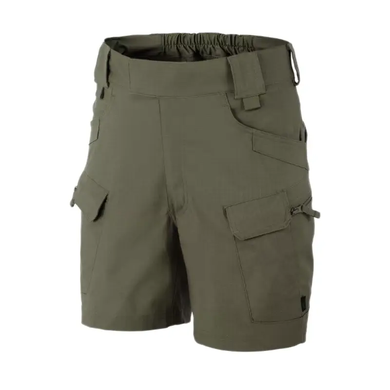Bermudy / Krótkie Spodnie UTS Stretch Helikon-Tex Ripstop 6" Olive Green (SP-UTU-SP-02) Oferta limitowana