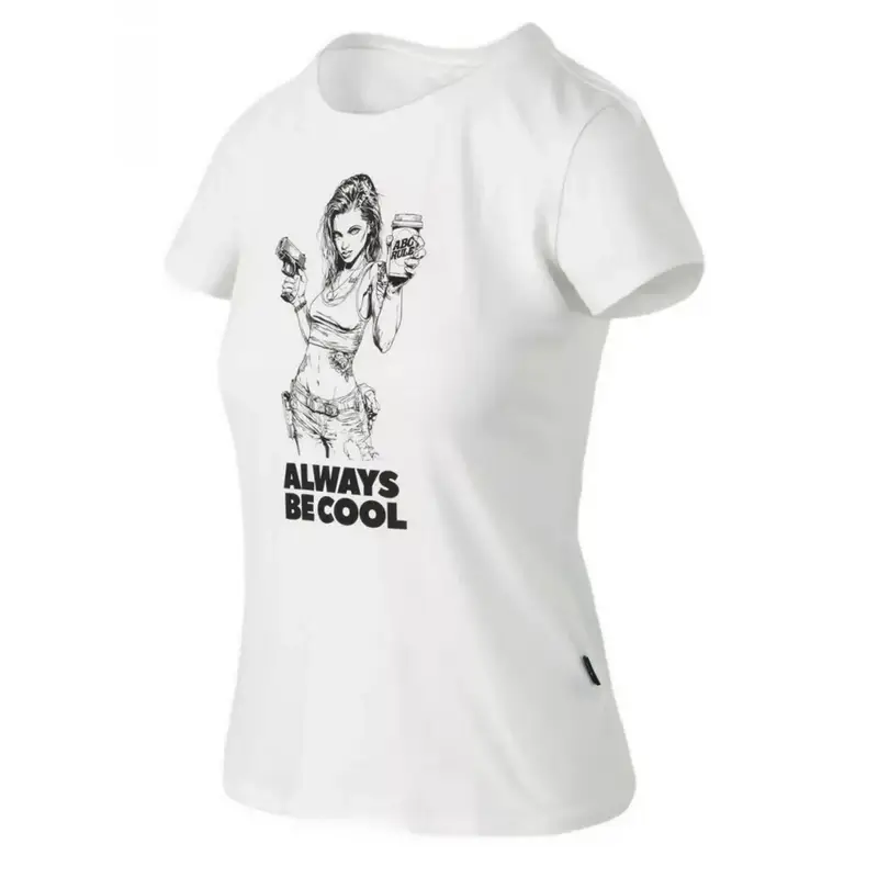 Tani T-shirt Damski (ABC Girl) Helikon-Tex Biały (TS-AGR-CO-20)