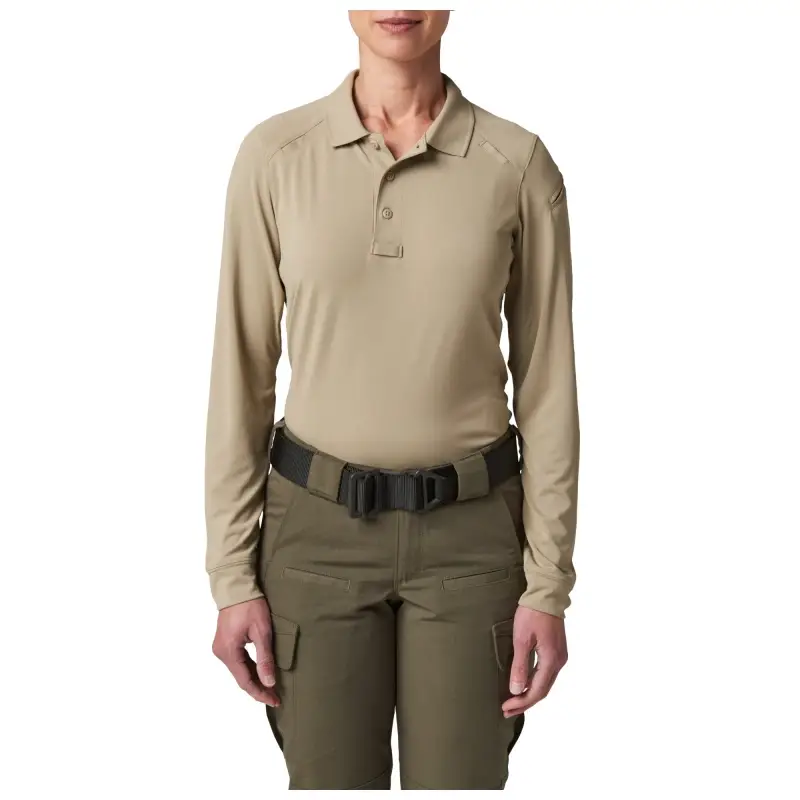 Ograniczona ilość Koszulka Polo Damska Helios Z Długim Rękawem 5.11 Silver Tan (32013)