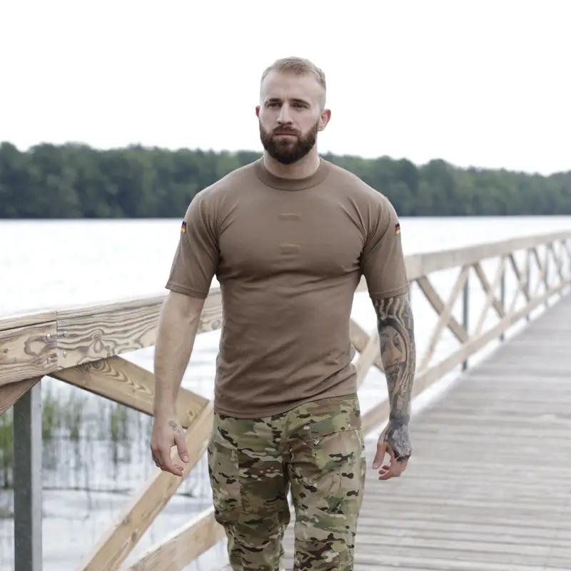 T-shirt Bundeswehr Nowy Model Khaki Oryginał Demobil BDB Nowość