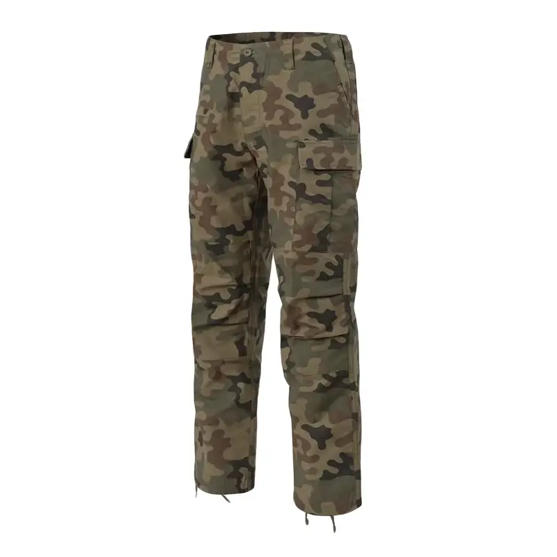 Spodnie BDU Mk2 Helikon-Tex Ripstop PL Woodland (SP-BD2-PR-04) Tani