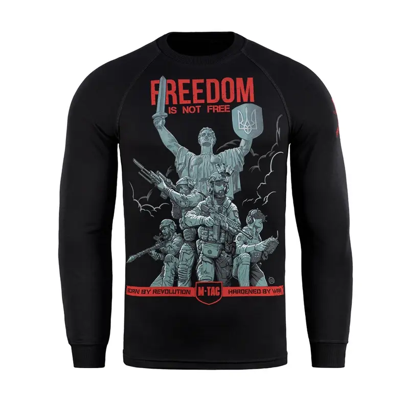 Promocja Bluza Raglanowa Freedom M-Tac Czarna (20524002)