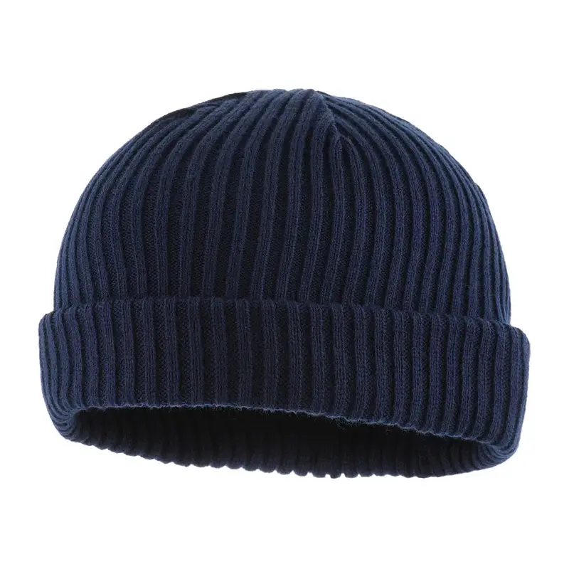 Popularny Czapka Dzianinowa Na Chłodną I Zimną Pogodę 100% Akryl M-Tac Dark Navy Blue (40544015)