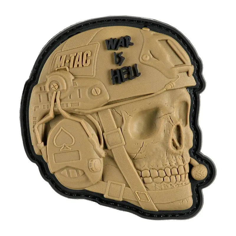 Naszywka War is Hell 3D PVC M-Tac Coyote (51328005) Ograniczona ilość