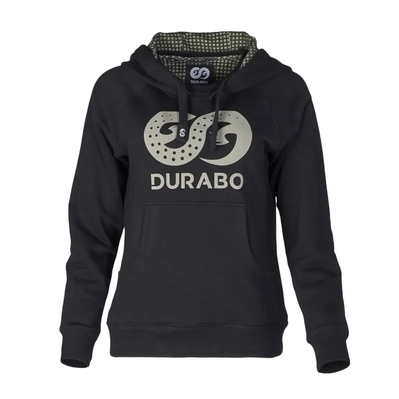 Bluza Damska Z Kapturem Outdoorowa Super Hoodie Max Durabo Onyx Black Tylko do końca tygodnia