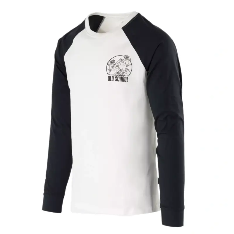 Bluzka Z Długim Rękawem Old School Helikon-Tex Biały (TS-OLD-CO-20) Wyprzedaż