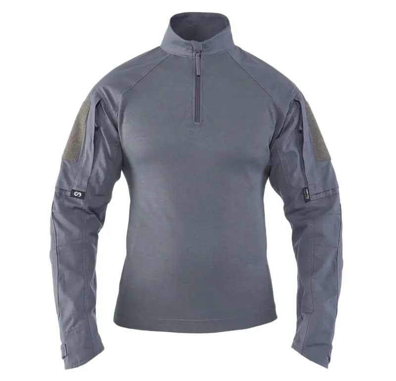 Darmowy zwrot Bluza Taktyczna Combat Shirt ALFA Durabo Wolf Grey