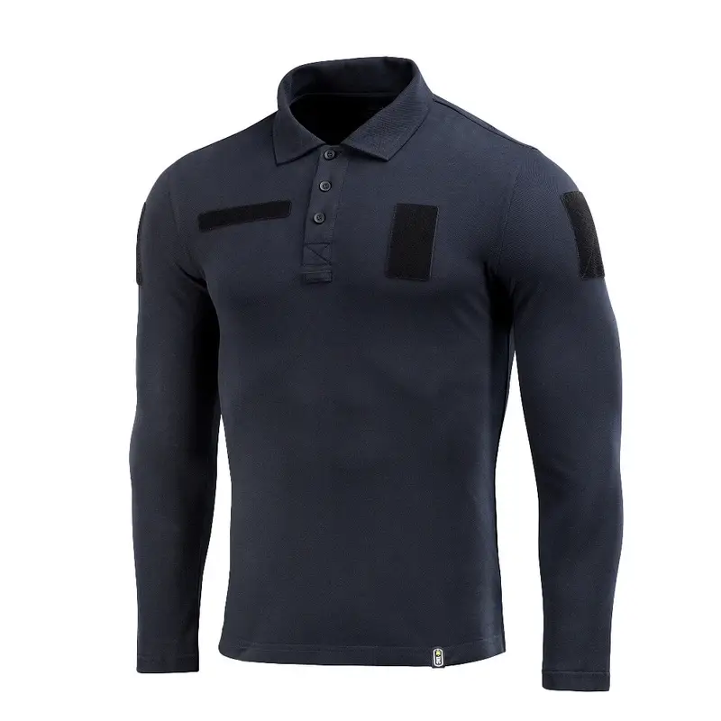 Do wyczerpania zapasów Koszulka Polo Taktyczna Z Długim Rękawem M-Tac Dark Navy Blue (80021015)