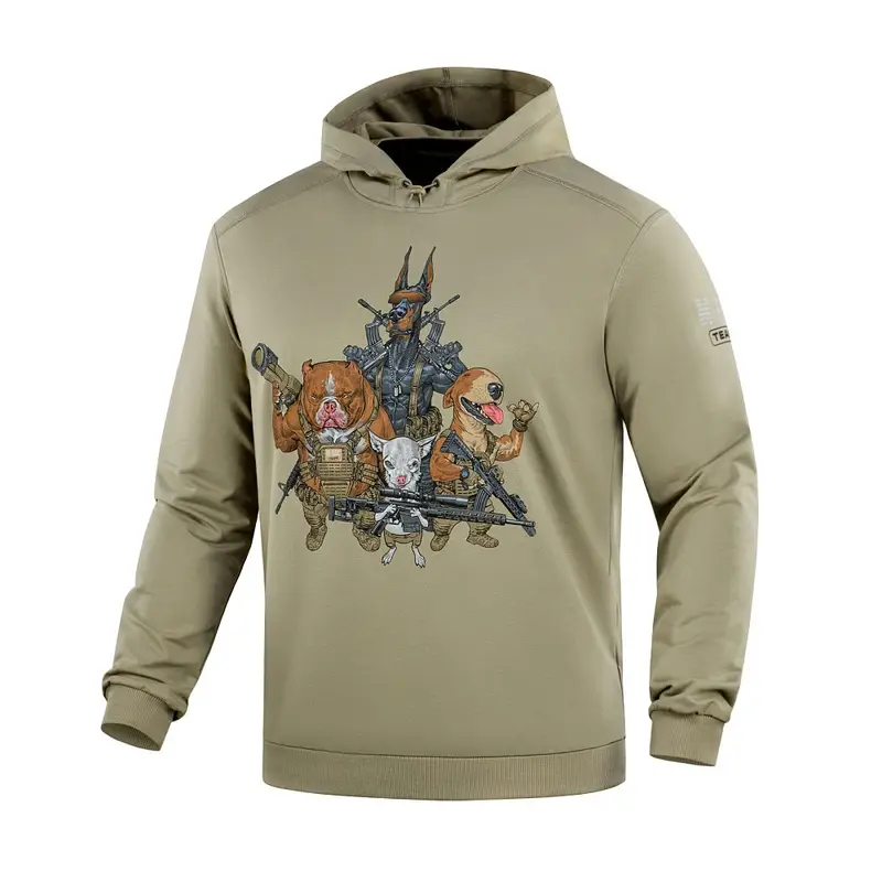 Szybka dostawa Bluza Z Kapturem Hoodie Rex Team M-Tac Tan (20536003)