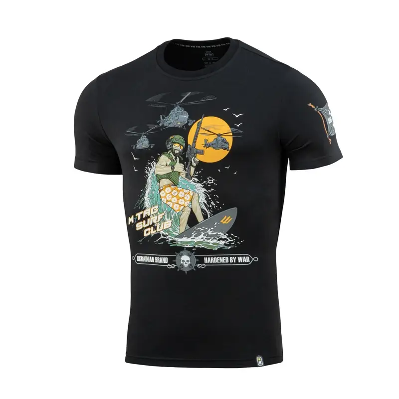 Koszulka Surf Club M-Tac Czarna (80062002) Wyprzedaż
