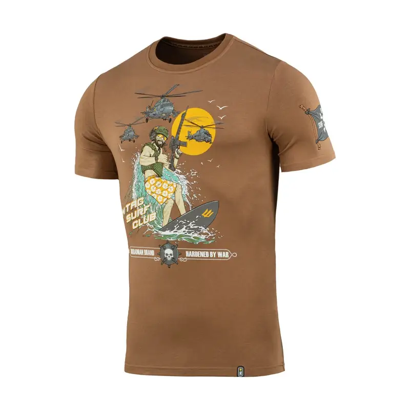 Cena promocyjna Koszulka Surf Club M-Tac Coyote Brown (80062017)