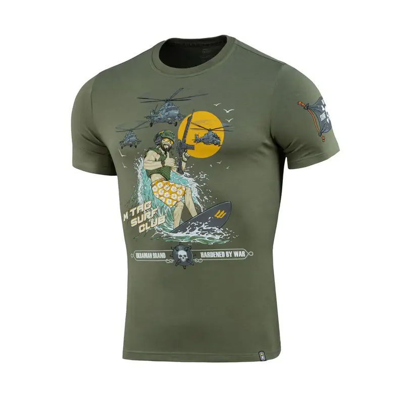 Zamów dziś Koszulka Surf Club M-Tac Light Olive (80062038)