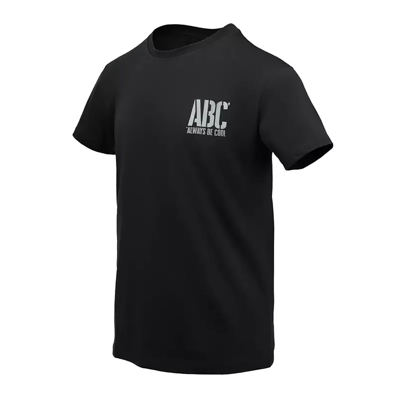 T-Shirt ABC Always Be Cool Helikon-Tex Czarny (TS-ABC-CO-01) Zniżka