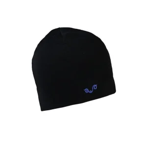 Dostępne od ręki Czapka 100% Wełna Merino Unisex Woolona Czarna