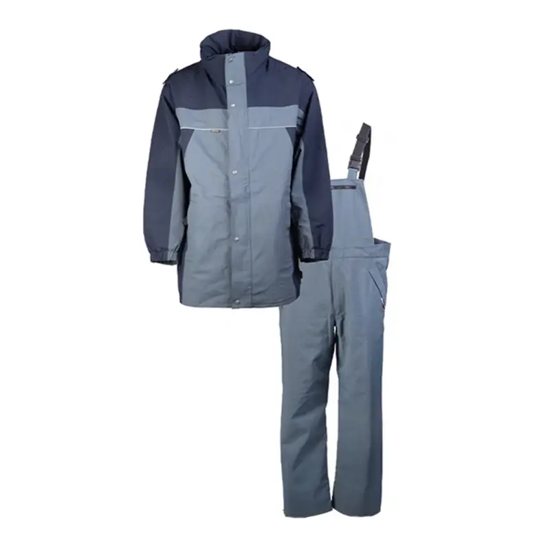 Komplet Roboczy Kurtka + Spodnie + Polar WAHLER Gore-Tex Szary Oryginał Demobil BDB Oferta limitowana