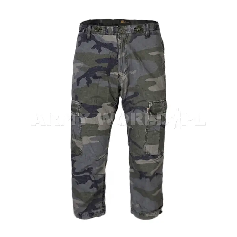 Bermudy Spodnie 3/4 Capri Cam Ripstop Life Line Flecam Powystawowe Okazja