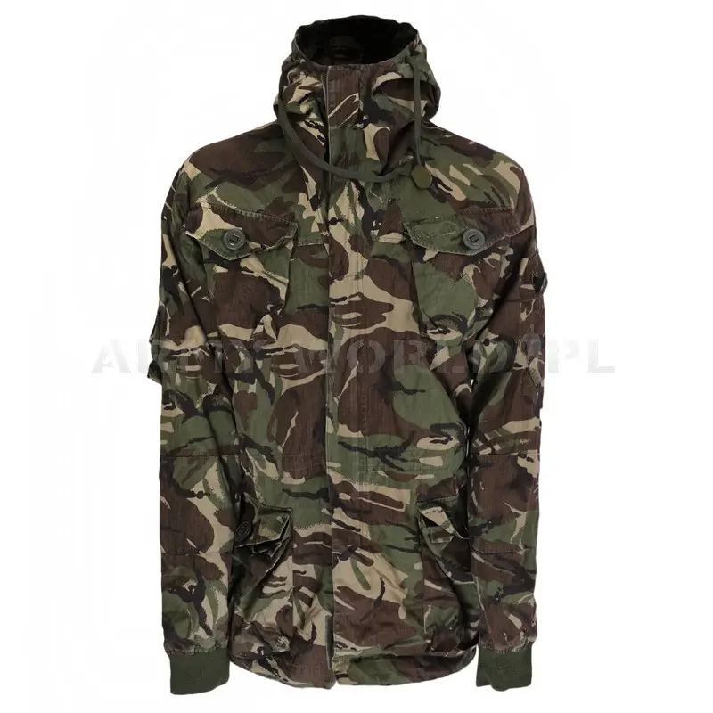Zniżka Kurtka Parka Smock Wojskowa Brytyjska Web-tex DPM Woodland Oryginał Nowa