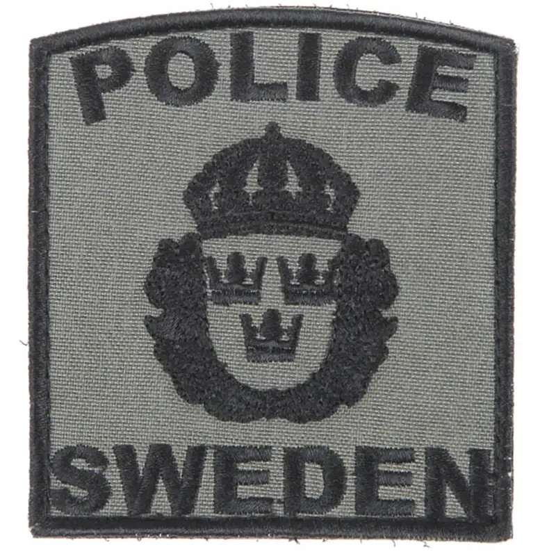 Emblemat Polis SWE Patch Snigel RAL 7013 Nie przegap