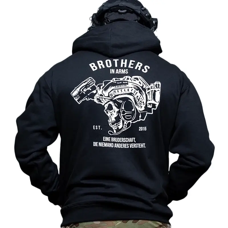 Bluza Team Hoodie Brothers In Arms Czarna Taniej