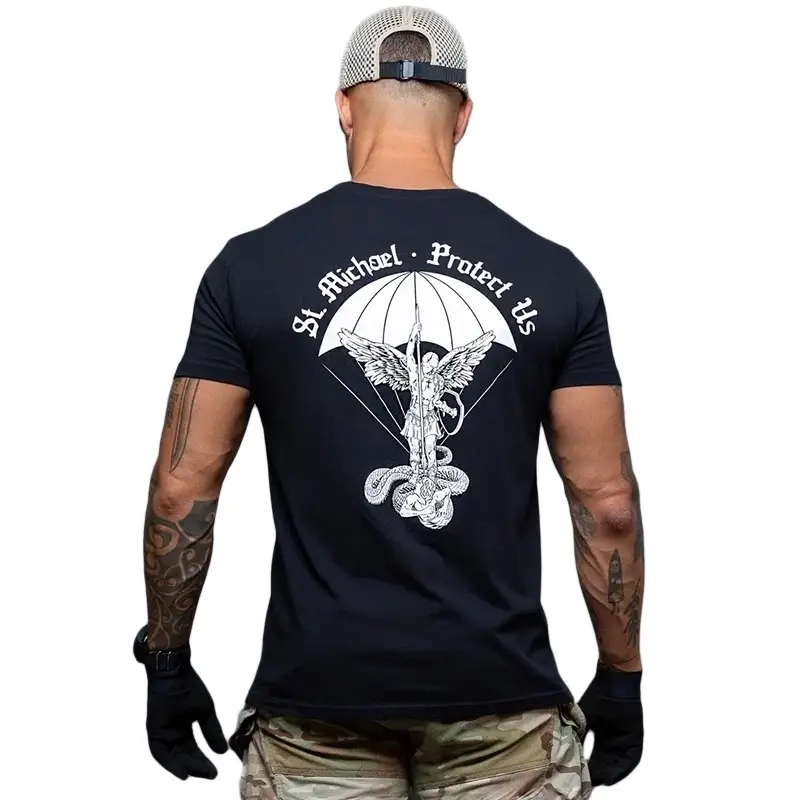 T-Shirt St. Michael Brothers In Arms Czarny Kup teraz
