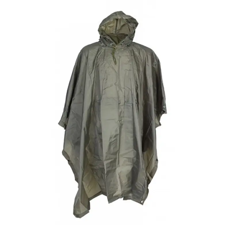 Dostępne od ręki Peleryna Przeciwdeszczowa / Poncho Ripstop Fostex Garmonts Zielone (325242)