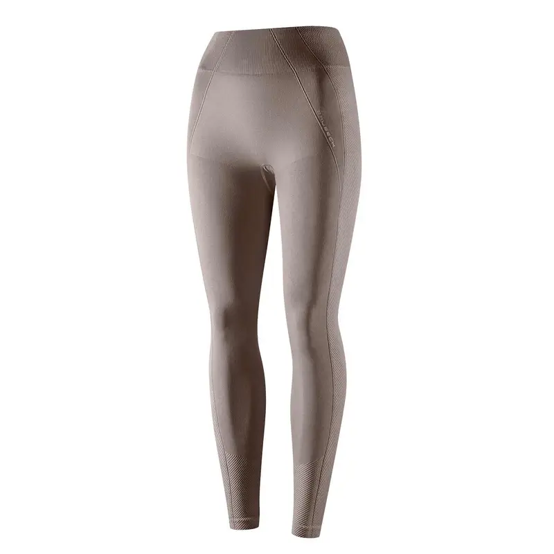 Oferta czasowa Legginsy Damskie Casual Z Wysokim Stanem Brubeck Beżowe (LE1397W)