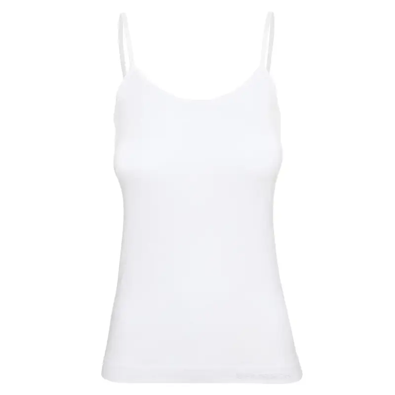 Koszulka Damska Camisole Comfort Cotton Brubeck Biała (CM0021W / CM00210A) Zniżka