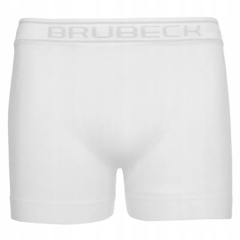 Darmowy zwrot Bokserki Męskie Comfort Cotton Classic Brubeck Białe (BX0050M)