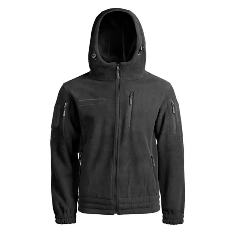 Polar Z Kapturem Cold Weather Fleece Jacket GEN.II Mil-tec Czarny (10856302) Najlepsza cena