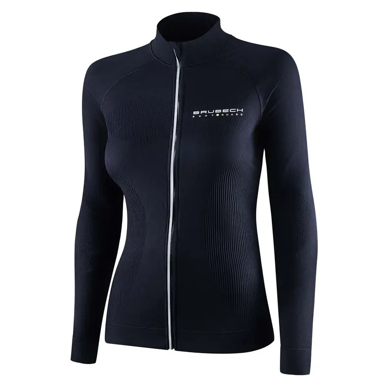 Bluza Termoaktywna Damska Athletic Brubeck Czarna (LS1352W) Zniżka