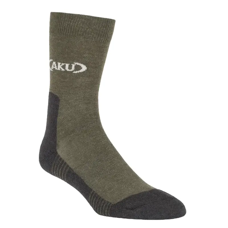 Skarpety Trekking Low AKU Green / Dark Grey (4956-147) Rabat