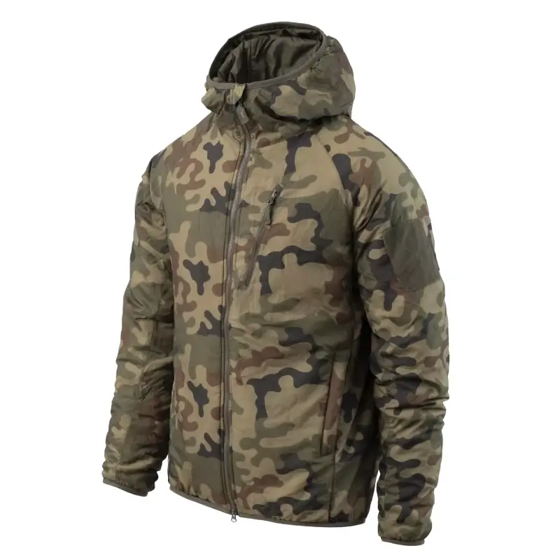 Zamów dziś Kurtka WOLFHOUND Hoodie Climashield Apex 67g Helikon-Tex PL Woodland (KU-WLH-NL-04)
