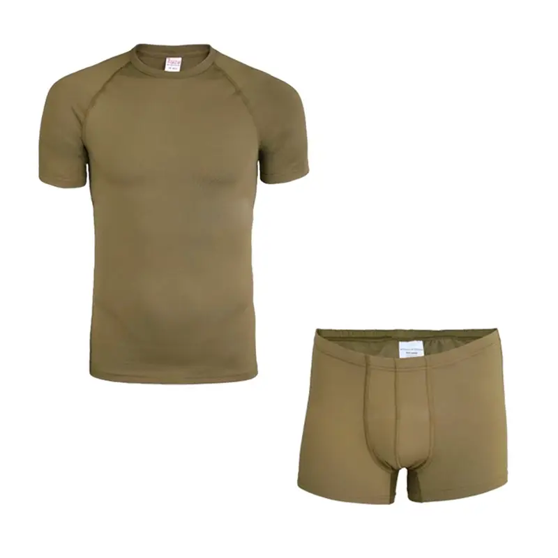Oferta limitowana Zestaw Termoaktywny T-shirt + Bokserki KPU Olive Oryginał Demobil BDB