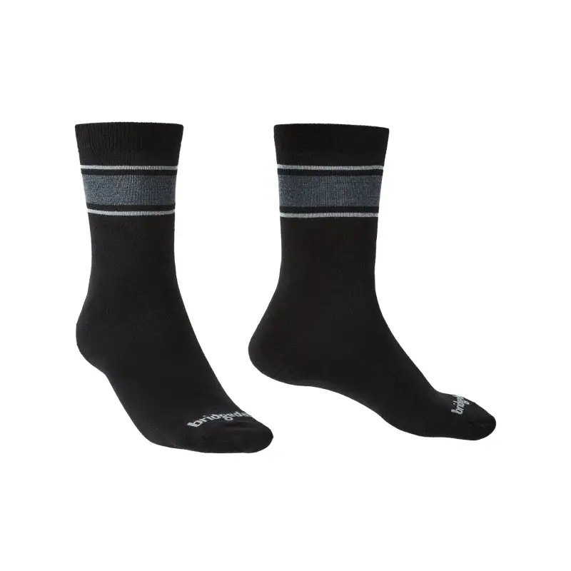 Skarpety Everyday Liner Bridgedale Czarno /Szare Wyjątkowa oferta