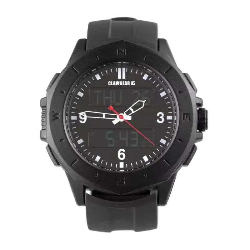 Zegarek Taktyczny Dual Timer ClawGear Czarny Dostępne od ręki