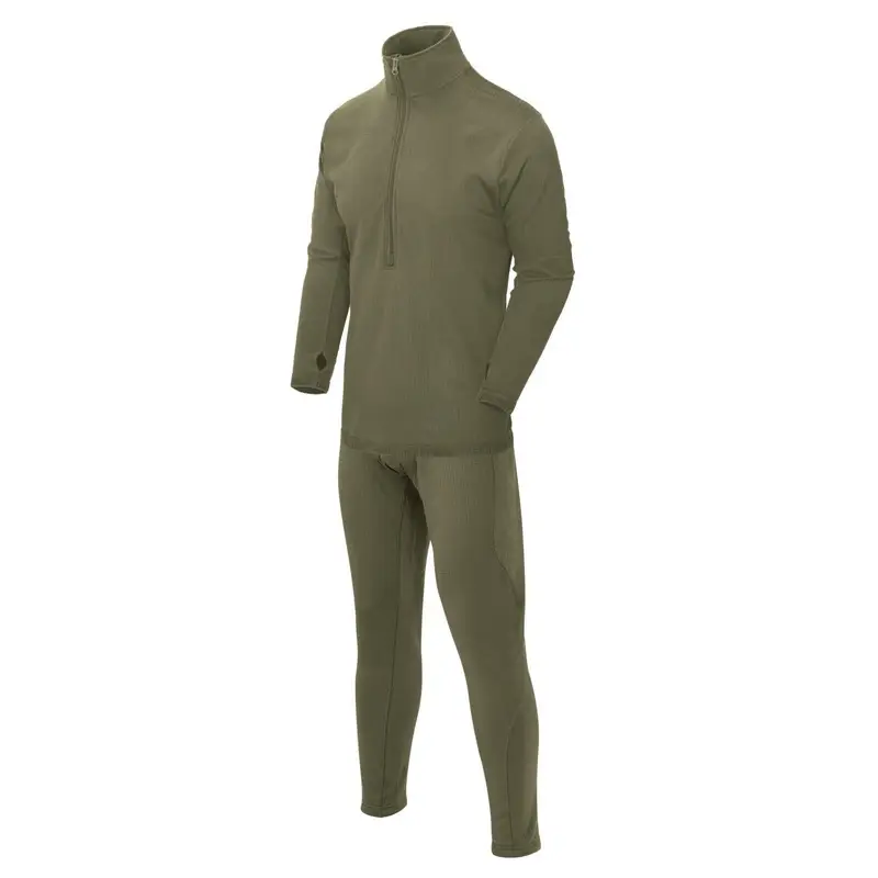 Zestaw Bielizny Termicznej Level 2 (Bluza + Kalesony) Helikon-Tex Olive Tylko dziś