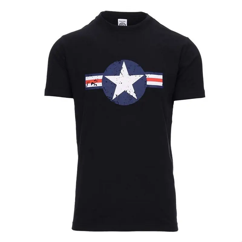 T-Shirt WW II Fostex Garments Czarny (133504) Popularny