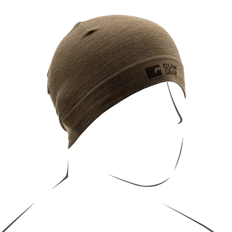Czapka Merino Wool ClawGear Stonegrey Olive Oferta limitowana