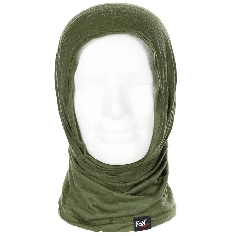 Łatwy zwrot Komin Wielofunkcyjny Merino Lite Fox Outdoor Olive (10179B)