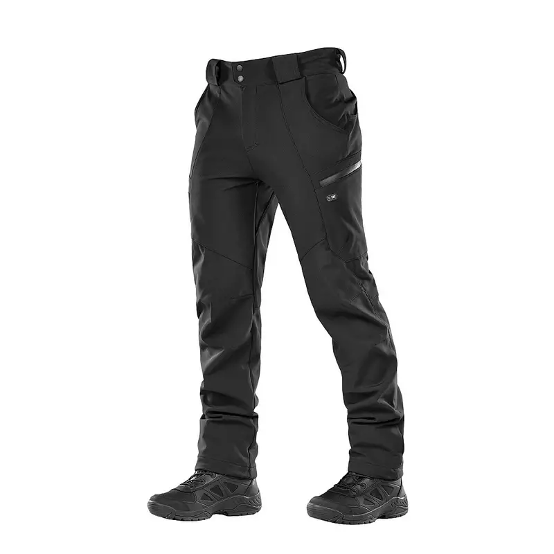 Bezpieczna płatność Spodnie Taktyczne SoftShell Winter M-Tac Czarne (20306002)