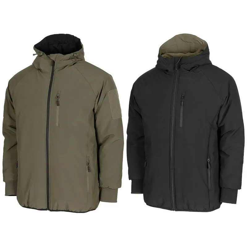 Kurtka Softie Dwustronna Z Kapturem MFH Olive / Czarna (03670B) Ostatnia szansa