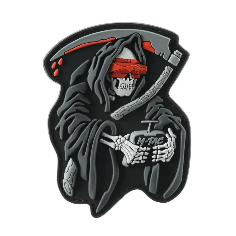 Naszywka FPV Operator PVC M-Tac Czarno / Szara (51517002) Szybka dostawa