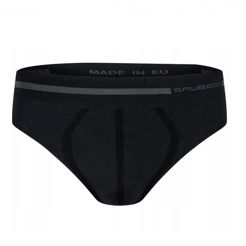 Slipy Męskie Comfort Wool Merino Brubeck Czarne (BE10050) Kup online