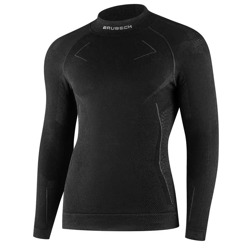 Bluza Męska Extreme Merino Brubeck Czarna (LS1666M) Tylko do końca tygodnia