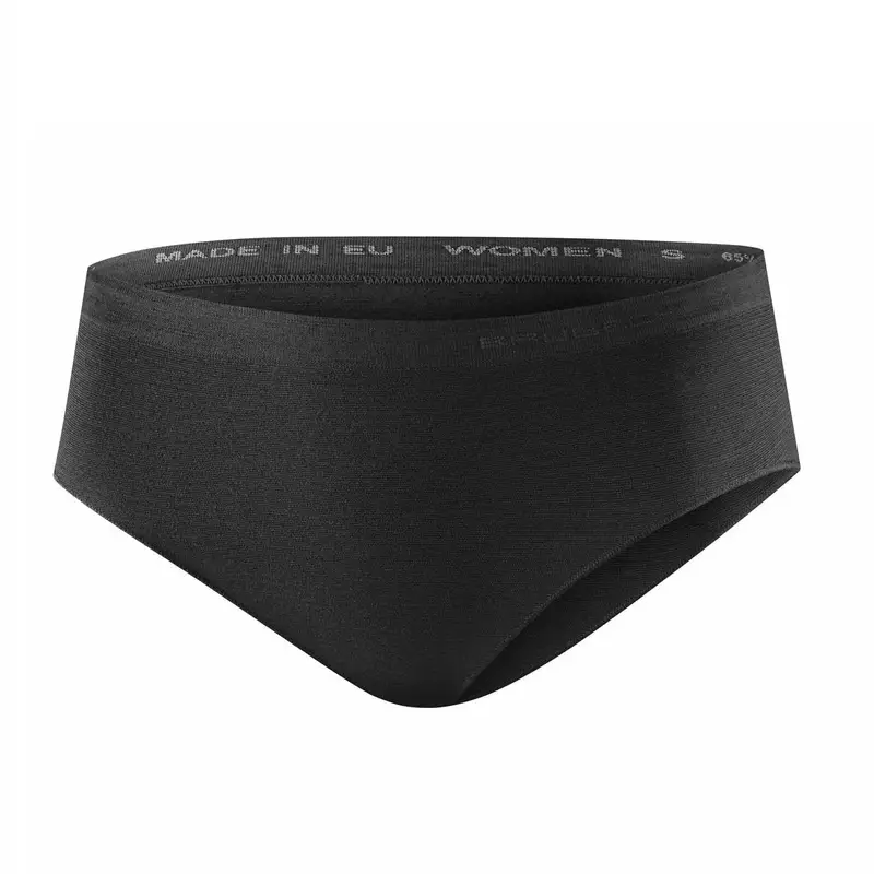 Ograniczona ilość Majtki Biodrówki Damskie Classic Comfort Merino Brubeck Czarne (HI1051W)