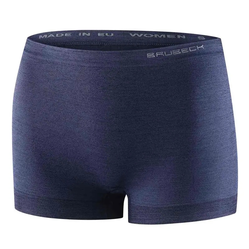 Super okazja Bokserki Damskie Comfort Merino Brubeck Granatowe (BX1169W)