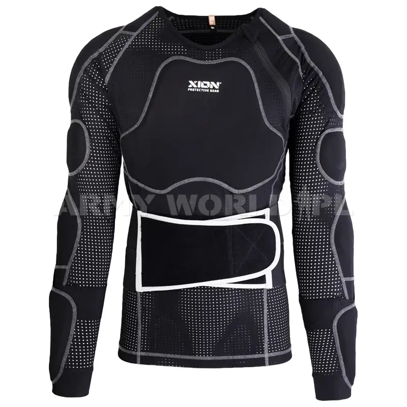 Premium Bluza Ochronna CRC EVO-D3O Xion Z Pasem Biodrowym Czarna Oryginał Nowa Niekompletna